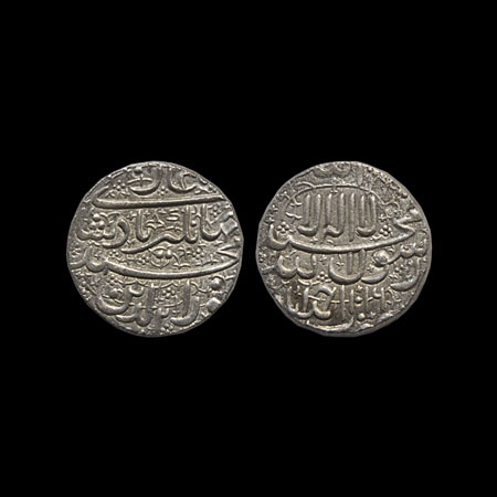 Jahangir, Silver Jahangiri Rupee (20% overweight), 13.60gm, Ahmadabad Mint, AH 1016/RY 2, 