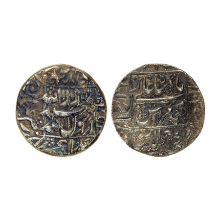 Murad Bakhsh (AH 1068/1658 AD), Silver Rupee, 11.41gm, Ahmadabad Mint, AH 1068/RY Ahad (1)