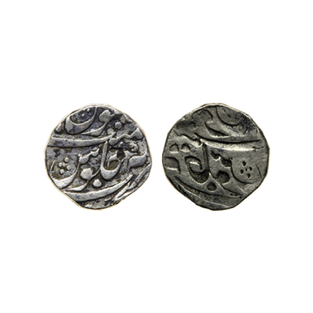 Bhonsla Rajas of Nagpur, Silver Rupee, 10.86gm, RY-5 Lakhi coin, Cuttak Mint? Very Fine, R
