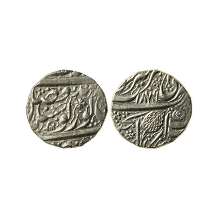 Sikh Empire, Silver Rupee, 11.15gm, Ranjit Singh (VS 1856-1896/1799-1839), Amritsar Mint, 