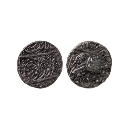 Sikh Empire, Silver Rupee, 10.88gm, Ranjit Singh (VS 1856-1896/1799-1839), Amritsar Mint, 