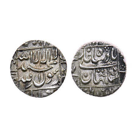 Shah Jahan I (AH 1037-1068/1628-1658 AD), Silver 1/2 Rupee, 5.75gm, Ahmadabad Mint, RY 16.