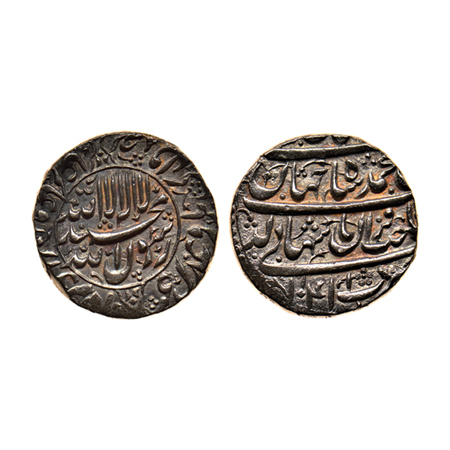 Shah Jahan I, Silver Rupee, 11.36gm, Akbarabad Mint, unseen, AH 1041. kalima in circle Typ