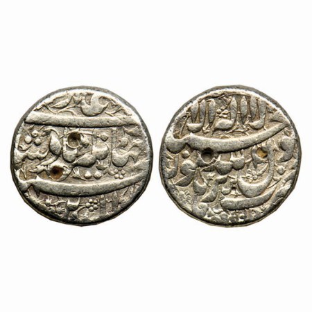 Jahangir, Silver Rupee, 11.32gm, Burhanpur Mint, AH 1018, with extra letter 'Min' seen bel