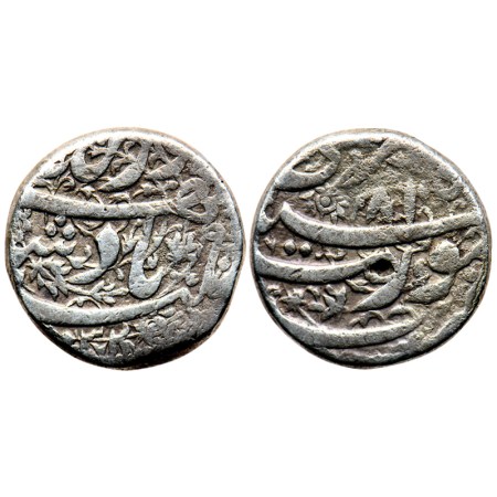 Jahangir, Silver Rupee,11.25gm, Surat Mint. AH 1032 / RY 18, ilahi month ' Mihr '. KM 148.