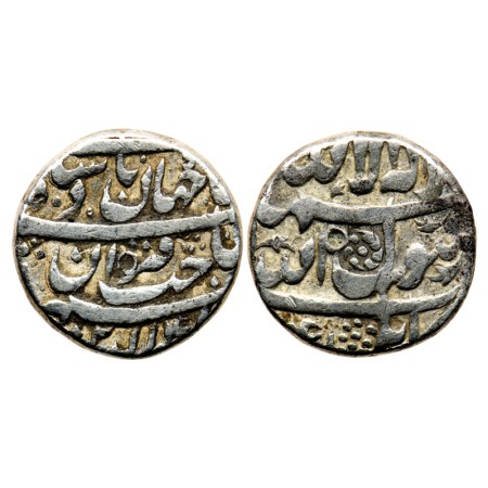 Shah Jahan I, Silver Rupee, 11.30gm, Kabul Mint, AH 1041 RY 4. KM 222.6. test mark, About 