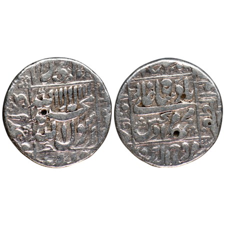 Murad Baksh, Silver Rupee, 11.33gm, Kanbayat Mint, AH (1068) / RY (Ahad) (1). KM 272.1. te
