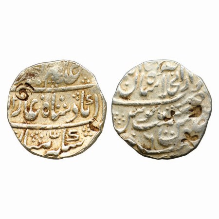 Alamgir II, Silver Rupee, 11.18gm, Shahjahanabad Dar ul Khilafat Mint, AH XX72 / RY 6. KM 