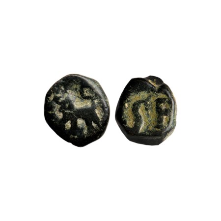 Hyderabad Feudatory Elichpur, Copper Paisa, 10.83gm, Elichpur Mint unseen, in the name of 