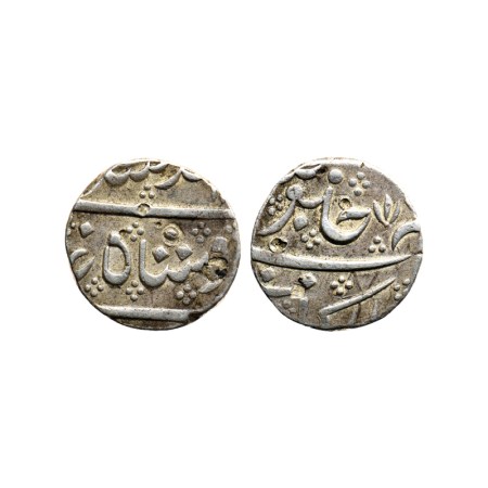 Madras Presidency, Silver Rupee, 11.28gm, (1742 AD Issue), Arcot Mint, undated, AH 11XX, s