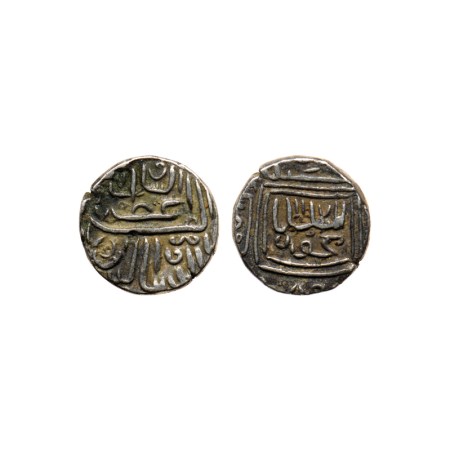 Gujarat Sultanate, Silver 1/2 Tanka, 5.61gm, (96 rati standard), Nasir Al Din Mahmud Shah 