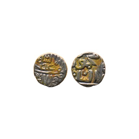 Gujarat Sultanate, Silver 1/4 Tanka, 2.74gm, (96 rati standard), Nasir Al Din Mahmud Shah 