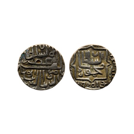 Gujarat Sultanate, Silver 1/2 Tanka, 5.67gm, (96 rati standard), Nasir Al Din Mahmud Shah 