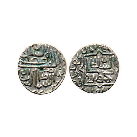 Gujarat Sultanate, Silver 1/2 Tanka, 5.60gm, (96 rati standard), Nasir Al Din Mahmud Shah 
