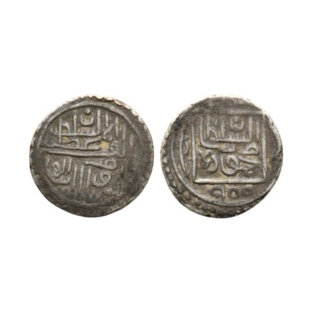 Gujarat Sultanate, Silver 1/2 Tanka, 5.35gm, (96 rati standard), Nasir Al Din Mahmud Shah 