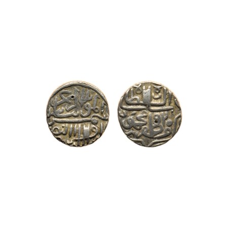 Gujarat Sultanate, Silver Tanka, 7.12gm, (64 rati standard), Shams Al Din Muzaffar II, Min
