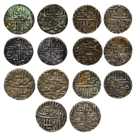 Gujarat Sultanate, Silver Tanka (7), (36 rati standard), Nasir Al Din Mahmud III (AH 944-9