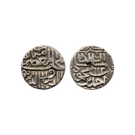 Gujarat Sultanate, Silver Tanka, 10.88gm, (96 rati standard),Ghiyath Al Din Ahmad III (AH 