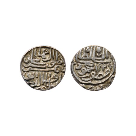 Gujarat Sultanate, Silver Tanka, 7.06gm, (64 rati standard), Shams Al Din Muzaffar III, Mi
