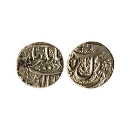 Jahangir, Silver Rupee, 11.32gm, Ahmadnagar Mint, AH date Unseen, Kalima Type. KM 141.1. E
