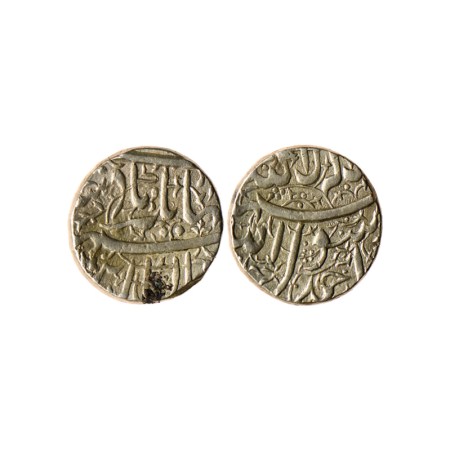Jahangir, Silver Rupee, 11.35gm, Ahmadnagar Mint, AH date Unseen, Kalima Type. KM 141.1. E