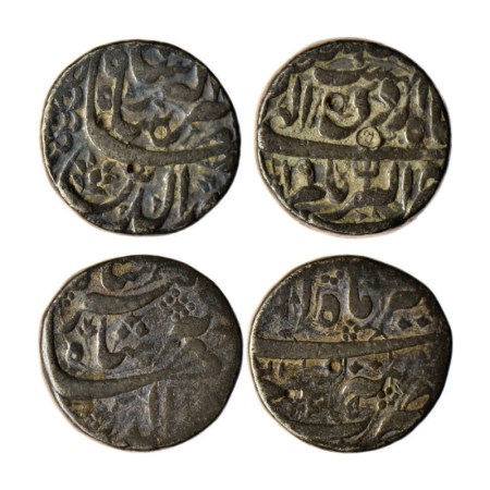 Jahangir, Silver Rupee (2), Akbarnagar Mint, RY 19 Ilahi Month 'Ardibihisht', Tatta Mint R