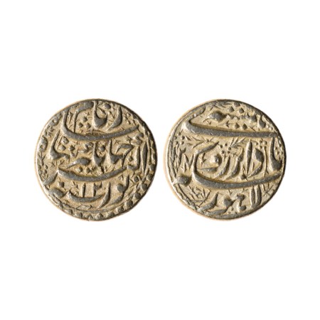 Jahangir, Silver Rupee, 11.28gm, Lahore Mint, AH 1027 / RY 12, Hamisha Couplet. KM 149.14.