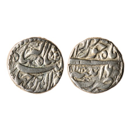 Jahangir, Silver Rupee, 11.30gm, Patna Mint, Ilahi type, Month Khurdad, RY 16. KM 145.12. 