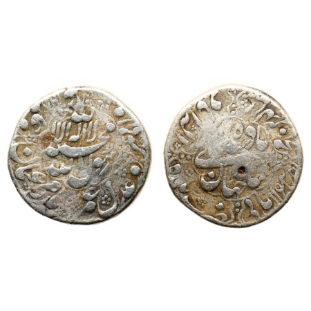 Shah Jahan I, Silver Rupee, 11.38gm, Baldah-e-Allahabad Mint, AH 1068 / RY3 2, first time 