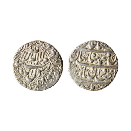Shah Jahan I, Silver Rupee, 11.46gm, Burhanpur Mint, AH 1040, legends in foilated Quatrefo