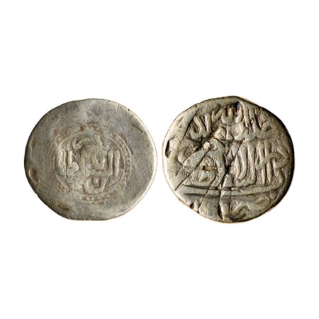 Afsharids, Siver 2 Rupees, 22.23gm, Nadir Shah (1735-1747 AD), struck at Lahore, AH XX51. 