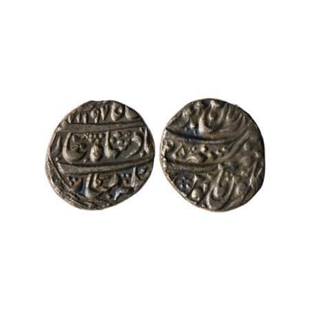 Jammu, Silver Rupee, 10.88gm, Brij Raj Dev (AH 1195/ 1781 AD onwards), Jammu Dar ul Aman M