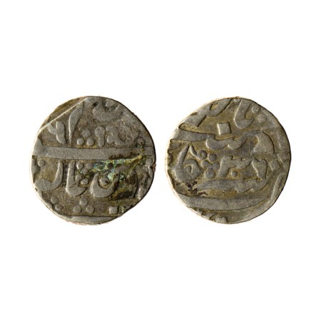 Maratha Confederacy, Silver Rupee, 10.80gm, Jhansi, (Balwantnagar) Mint, RY 36, in the nam