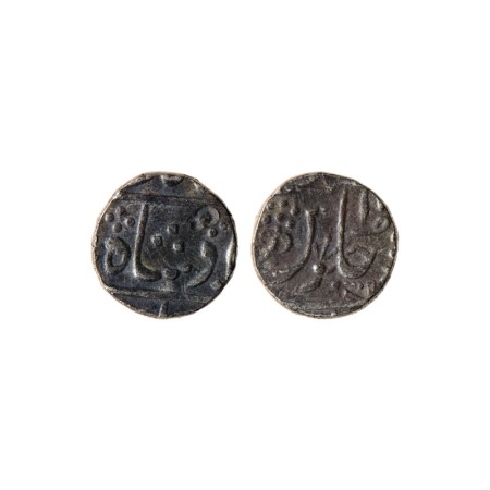 Maratha Confederacy, Silver Rupee, 11.00gm, Jamgaon Mint unseen, undated / Ry 1X, in the n