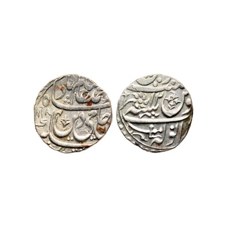 Rohilkhand, Silver Rupee, 11.08gm, Anwala Mint, under Hafiz Rahmat Khan (AH 1167-1188/1754