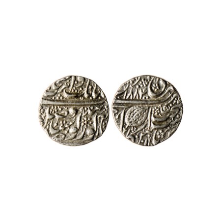 Sikh Empire, Silver Rupee, 11.05gm, Ranjit Singh, Amritsar Mint, Gobind Shahi Couplet,VS 1