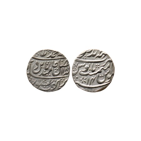Bharatpur, Silver Rupee, 11.12gm, Suraj Mal (1756-1763 AD), Mahaindrapur (Dig) Mint, in th