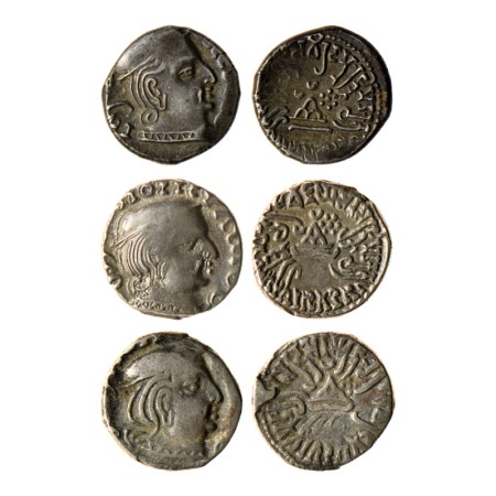 Western Kshatrapas, Viradaman s/o Damasena, Vijayasena s/o Damasena and Rudrasena II s/o V