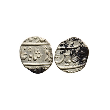 Bombay Presidency, Silver 1/2 Rupee, 5.72gm, struck at the Mumbai Mint, (1800-1824), in th