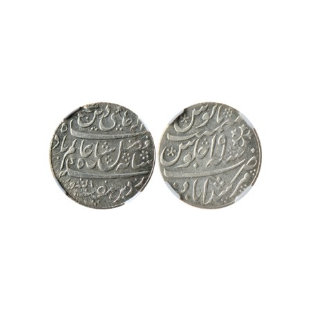 Bengal Presidency, Silver Rupee, 12.40gm, (1819 AD Issue), Murshidabad Mint, RY 19, in the