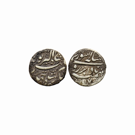Jahangir, Silver Rupee, 11.25gm, Lahore Mint on top, AH 1031 / RY 17, Bada bar Couplet, KM