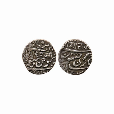 Jodhpur, Silver Rupee, 11.38gm, Jaswant Singh (1873-1895 AD), Sojat Mint, with the name of