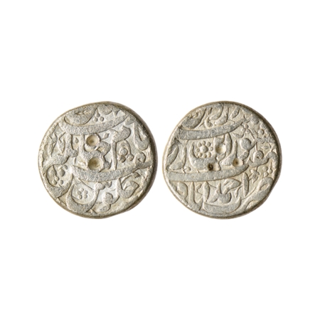 Jahangir, Silver Rupee, 11.00gm, Ahmadabad Mint, AH (10)27, Ba haft Kishwar Couplet. KM 14