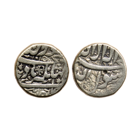 Jahangir, Silver Rupee, 11.19gm, Elichpur Mint, AH 1015, Kalima type. KM 141.5. Test mark,