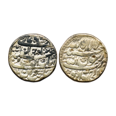 Shah Jahan I, Silver Rupee, 10.40gm, Dar ul Khilafat Agra Mint, AH 1038/ RY Ahd (1). KM 22
