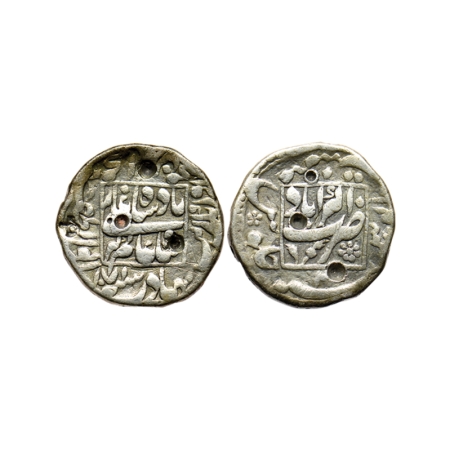 Aurangzeb, Silver Rupee, 11.16gm, Akbarabad Mint, AH 1071/3 RY, Muhiyuddin type. KM 298.1.