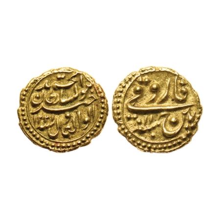 Mysore, Gold Pagoda, 3.42gm, Tipu Sultan, Patan Mint, AM 1221/11 RY. KM 129a/Henderson 21.