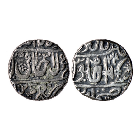 Gwalior, Silver Rupee, 10.70gm, Jean Baptiste Filose, Shadhora or Sabalgarh Mint, RY 34, i