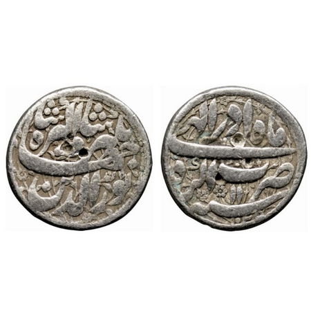 Jahangir, Silver Rupee, 11.19gm, Agra Mint, Month Azar, AH 1025/ RY 11. KM 145.1. Test mar
