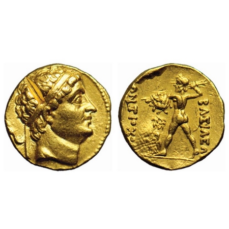 Indo-Greek, King of Bactria, Diodotus (c. 250-230 BC), Gold Stater, 8.28gm, in the name of